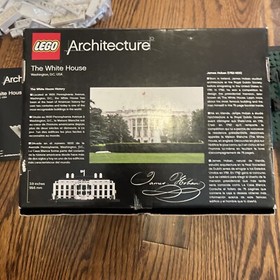 Lego Architecture White House Set 21006 Appears To Be Complete Box And Manual