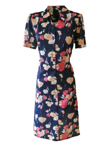Short Sleeve Tea Dress. Vintage Tea Dress. Sizes 12 - 26. - Picture 12 of 33
