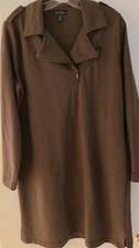 Ralph Lauren XL Brown Fleece Dress