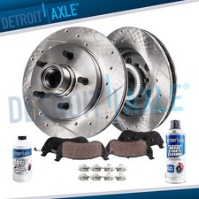 11.28" Front Disc Rotors and Ceramic Brake Pads for Explorer Ranger Mountaineer