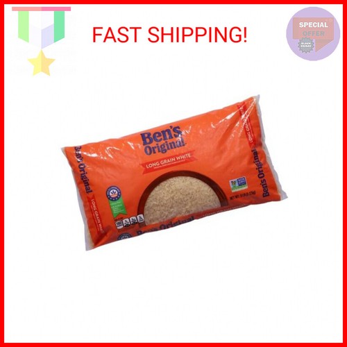 BEN'S ORIGINAL Enriched Long Grain White Rice, Parboiled Rice, 5 lb Bag - 第 2/2 張圖片