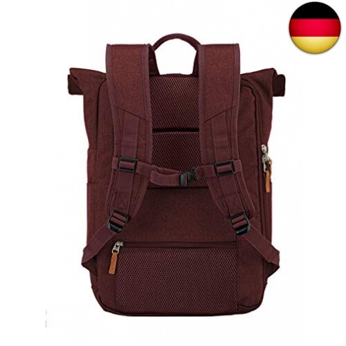 LAKE OF FIRE Unisex Rucksack Mit Kordelzug – 42,9 X 33 Cm, Wasserdicht, Mit USB-Port & Vielen Taschen, Für Sport & Reisen