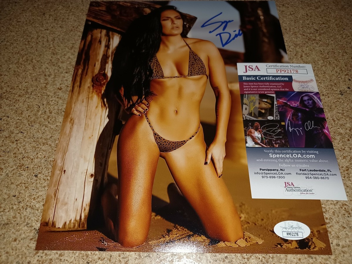 Sonya Deville Signed 8x10 Photo JSA COA Sexy Autograph