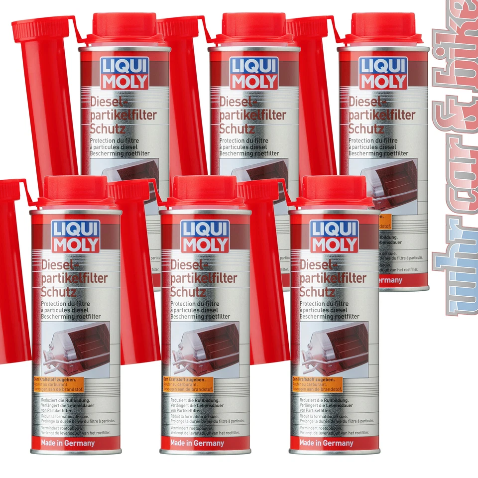 LIQUI MOLY 6 Dosen LiquiMoly 5148 Diesel Partikelfilter DPF Schutz Additiv Zusatz Pflege