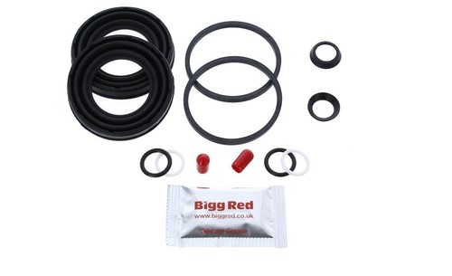 4 Coperture Per Pinze Freno Rosse In ABS Per Ford Transit Custom 2022-2024 – Protezione Antipolvere Personalizzata M (25x6,5x4 Cm)