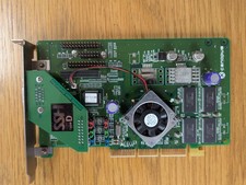 RARE Canopus Spectra F11 GeForce 2 MX 32MB AGP Graphic Card - WORKING!