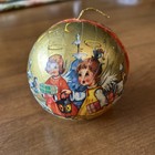 Christmas Tree Ornament; W. Germany Paper Mache Candy Container Ornament — photo 1