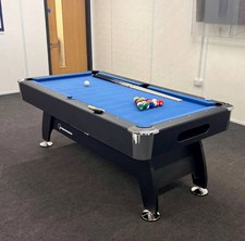 New 7ft Deluxe American Blue Cloth Pool Table With Internal Ball Return System🎱