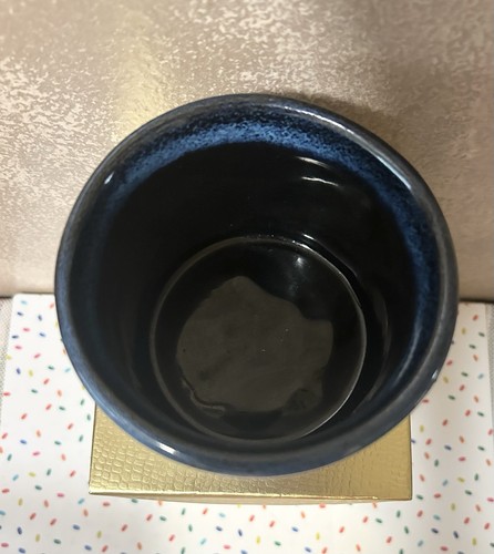 Always Azul Pottery Cup – Hand-Thrown Southwest Stoneware, Signed - Picture 2 of 16