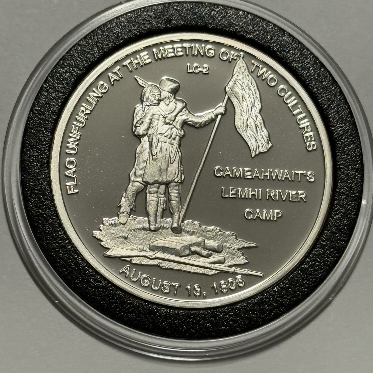 Lewis & Clark Expedition Collector Proof Coin 1 Troy Oz .999 Fine