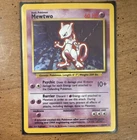 Pokémon Mewtwo Base Set Holo Rare 10/102 60 HP 1999 Wizards of the Coast