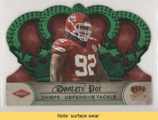 2012 Crown Royale Green 31/49 Dontari Poe #182 READ a8x