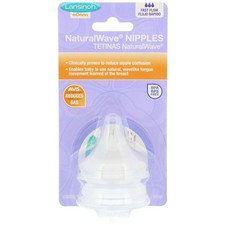 Lansinoh Naturalwave Fast Flow Nipples 2 Count