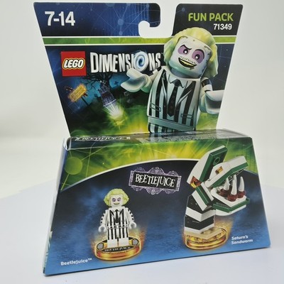 Lego Dimensions Wave 9 Beetlejuice 71349 Beetlejuice & Saturn's Sandworm VERSIEGELT