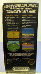 Nintendo NES Action Set CIB Complete Box + Zapper + 3 Games Punch-Out Metroid