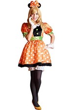 Disney Minnie Pumpkin Costume Ladies 155cm-165cm RUBIE'S JAPAN