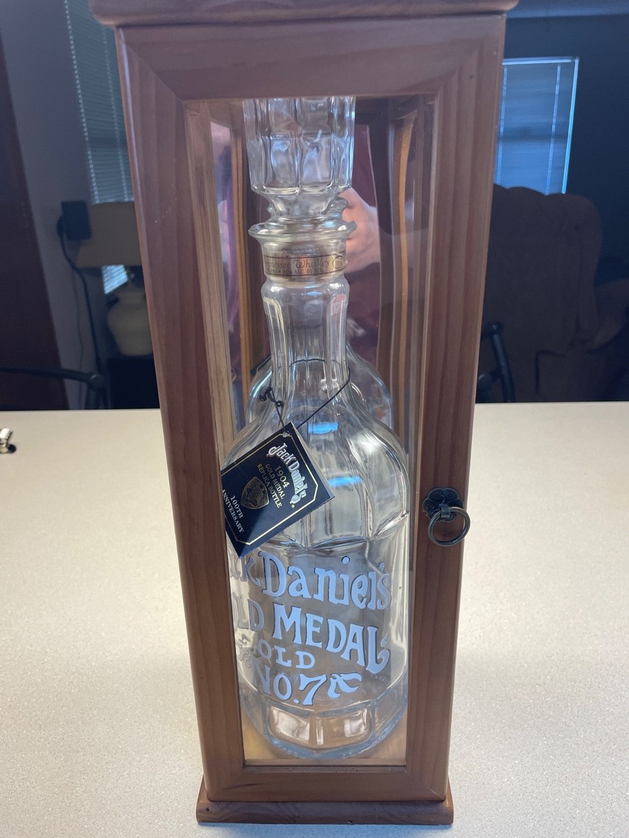 Vintage Jack Daniel's 1904 Gold Medal Replica Bottle (EMPTY) | eBay