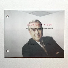 Cold Case Files 2007 FYC 4-Episode DVD VIDEO DOCUMENTARY true crime unsolved 