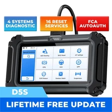 2025 NEW XTOOL D5S OBD2 Scanner Car Engine ABS SRS AT Diagnostic Tool 16+ Resets
