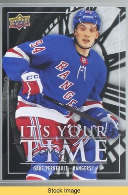 2025 Upper Deck UD Rookie Debut It's Your Time! Gabe Perreault #IYT-7 READ 7m7