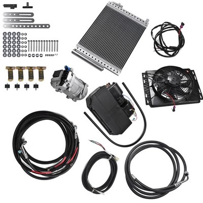 12V Electric Cool&Heat Universal Underdash Air Conditioner DC Auto Car A/C Kit
