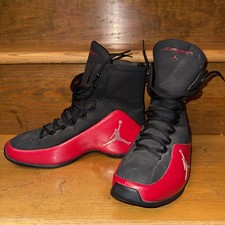 Rare 2010 Roy Jones Jr. Red And Black Colorway Jordan Boxing Shoes