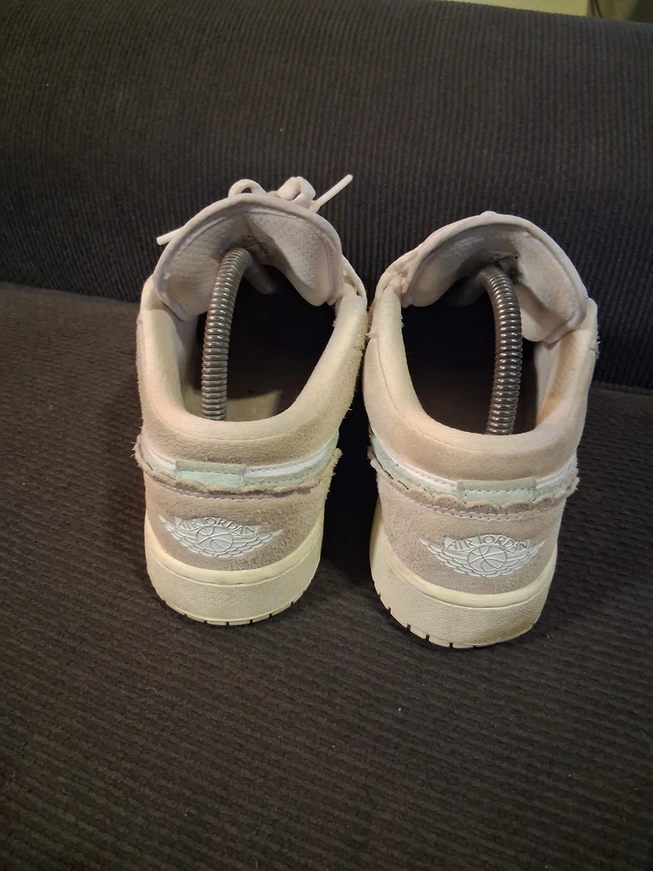 Nike Air Jordan 1 Low SE Zapatos Niños 6.5Y W 8 Guava Hielo Jade Blanco Hielo DZ5356-800 Foto 4 de 4