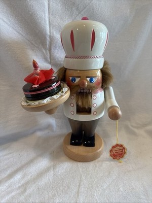 Original Steinbache Nutcracker Volksknuts Germany Hand Painted Chef Baker