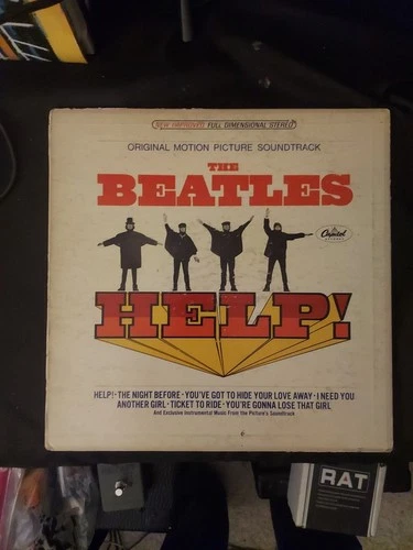 The Beatles Help! Soundtrack Vinyl LP 1978 Capitol Pressing