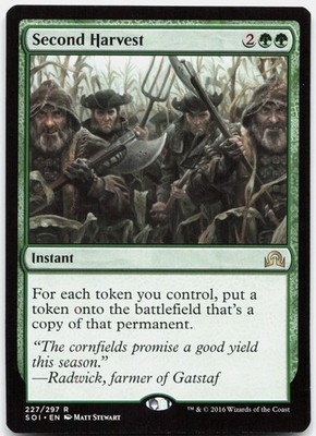 Second Harvest R Shadows over Innistrad 227 NM