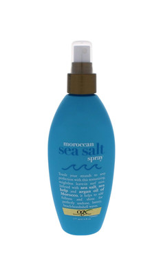 OGX Argan Oil of Morocco Hair-Texturizing Sea Salt Spray, Curl-Defining Leave-In