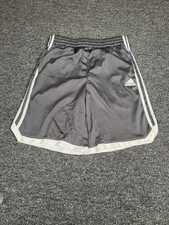 Adidas Shorts Youth Boys Size Large 14/16 Gray Athletic Comfort Soccer