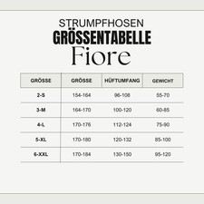Fiore 40DEN blickdichte Damen Strumpfhose Antrazit S elegante Nylons Mikrofaser