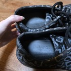 Men's Gucci Limited Edition America Grey Lepard Print Sneakers - US 11 G (AS IS) — photo 9