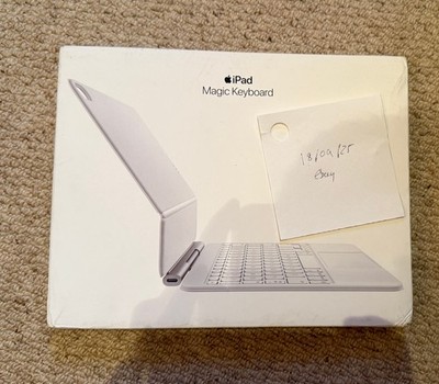 Neu Versiegelt iPad Air 11'' M3 M2 Magic Keyboard *SPAREN SIE 8% CODE* Weiß Funktionszeile