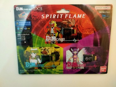 Vital Bracelet DiM Card Set EX3 Spirit Flame    Neu OVP