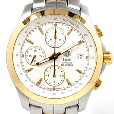 TAG Heuer Calibre 16 Chronorgraph Mens Watch in Exc Cond. Link Model CJF2150 18k