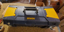 Irwin 26 Inch Tool Box with Latches in Blue