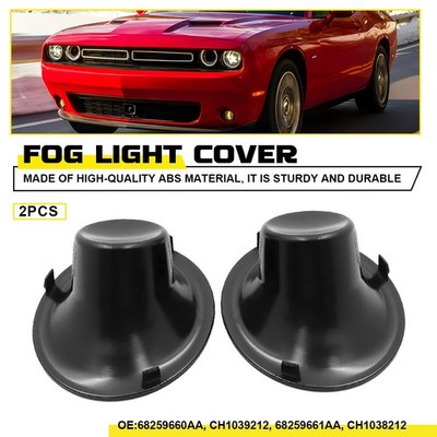 For Dodge Challenger 15-2023 Front Fog Light Cover Bezels 68259660AA, 68259661AA