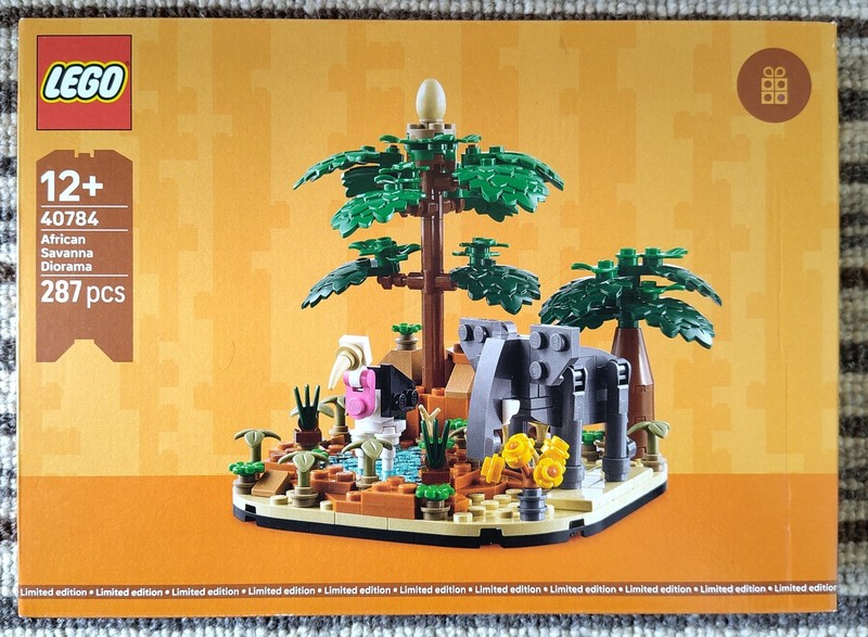 LEGO African Savanna Diorama 40784