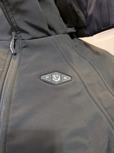 ​NEW WASOTO Heated Jacket Coat Softshell Black M (USA) w/ 3.7V 16000mAh Battery image 2
