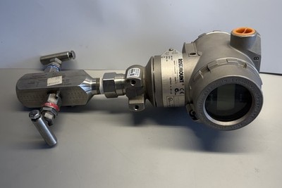 Rosemount 3051TG3 Pressure Transmitter 0-800 PSI Stainless Housing Hart 4-20mA