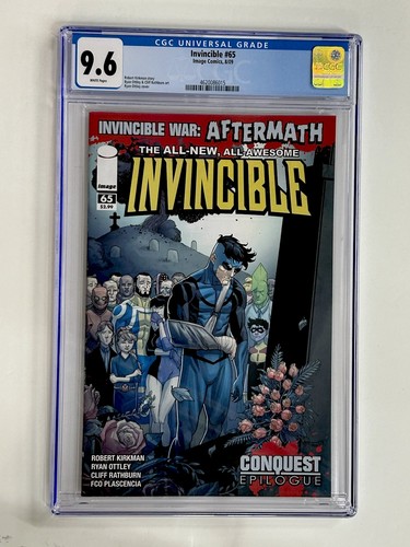 INVINCIBLE #65 - CGC 9.6 - 08/2009 - CONQUEST EPILOGUE