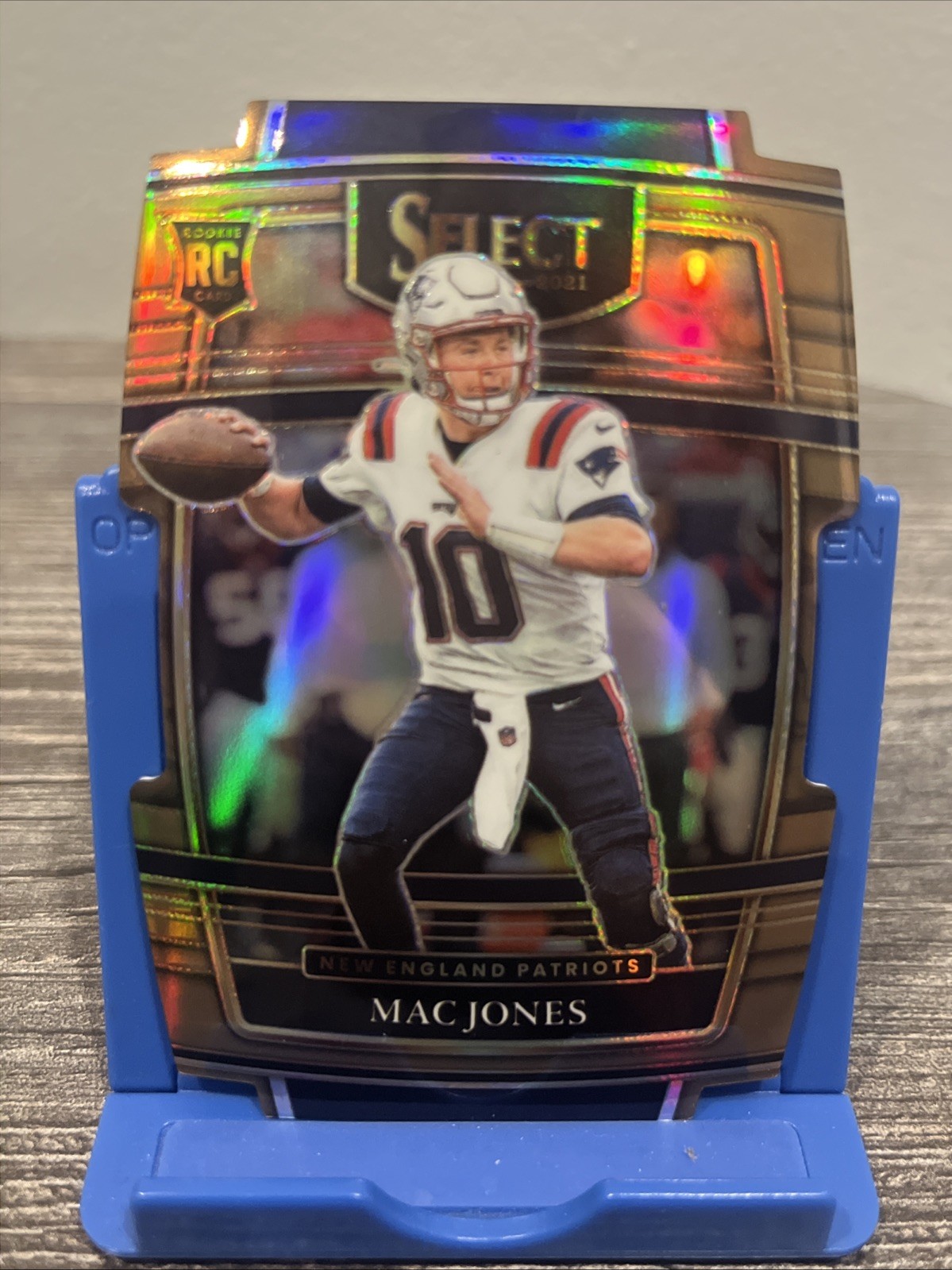 2021 Panini Select Concourse Copper Prizm Die-Cut /199 Mac Jones #51 Rookie RC