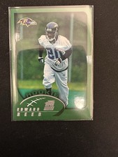 Topps 2002 Topps Ed Reed Baltimore Ravens Rookie #353 Football Card NFL. HOF. rookie card picture