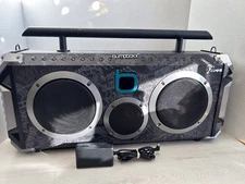 BUMPBOXX Flare 6 Boombox Black/Gray Tested Awesome