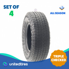 Set Of 4 Used 26570r16 Goodyear Wrangler Territory At Kevlar 112t - 7-932