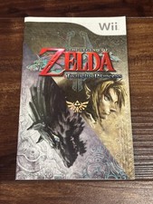 Legend of Zelda Twilight Princess Nintendo Wii Instruction Manual Only