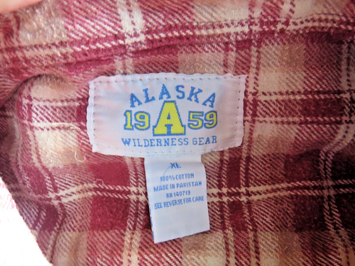 VINTAGE HERREN ALASKA 1959 WILDERNESS SCHWERE FLANELLAUSRÜSTUNG HEMDJACKE XL SET #113 - Bild 2 von 11