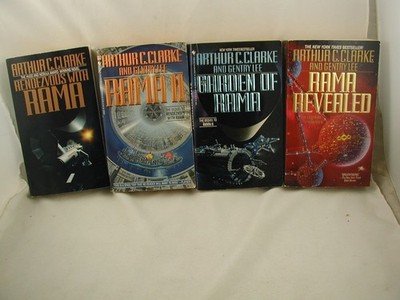 Arthur C Clarke 4 Books Rama Series Classic Science Fiction